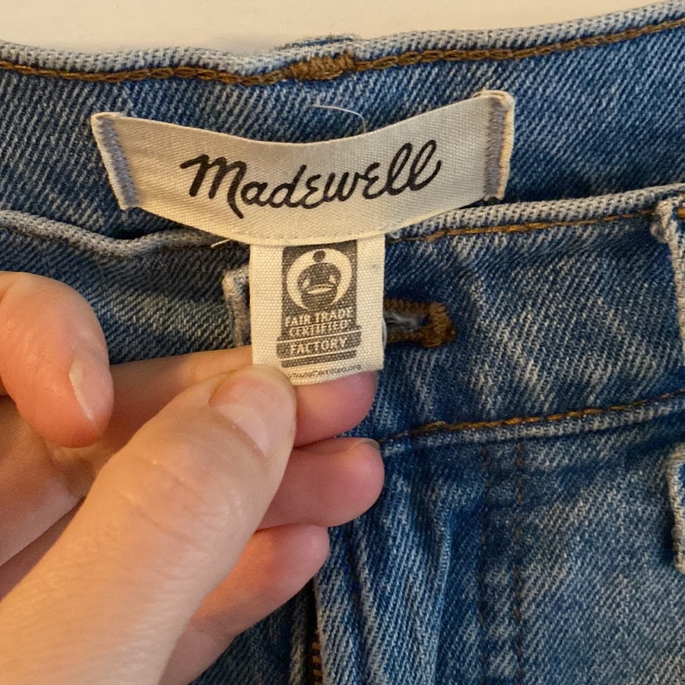 The Perfect Stretch Fair Trade Jeans by Madewell, sz 29